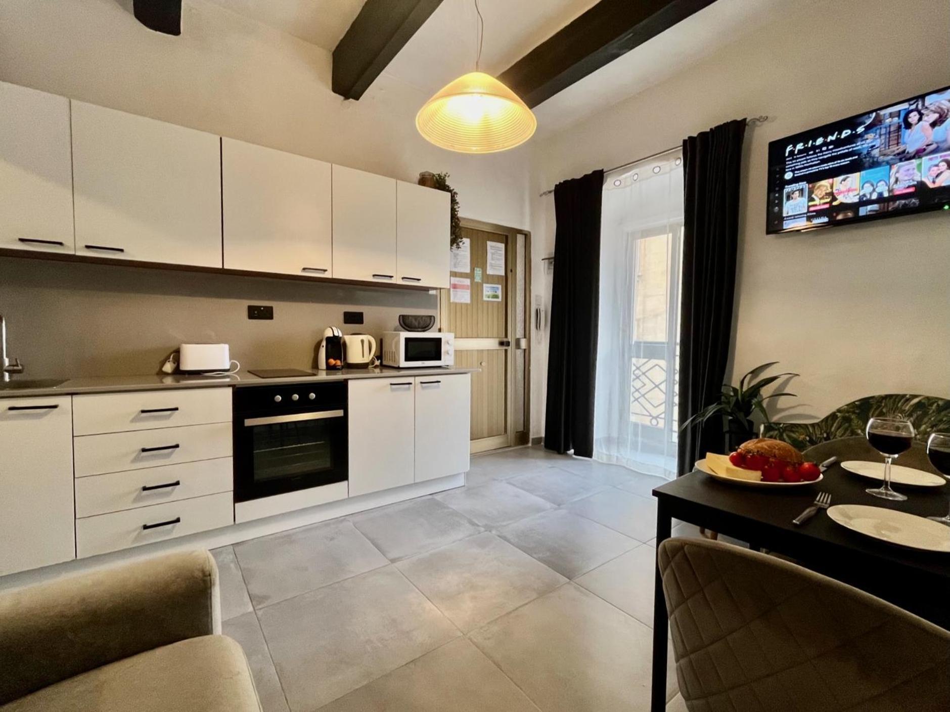 Cozy Flat. Swim Beach 2 Minutes Walk. The Old Valletta Mcri1-1 エクステリア 写真